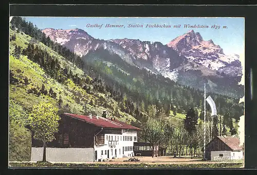 AK Fischbachau, Gasthof Hammer, Wendelstein