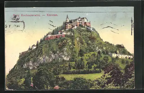 AK Sankt Georgen am Längsee, Burg Hochosterwitz