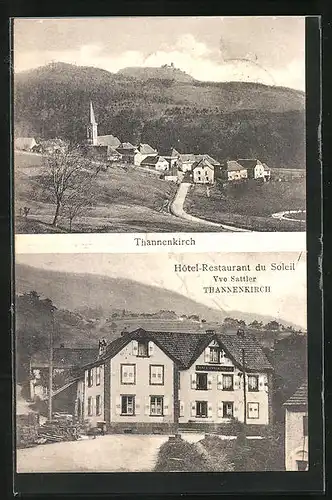 AK Thannenkirch, Hotel-Restaurant du Soleil, Gesamtansicht