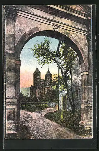 AK Murbach, Blick zum Kloster