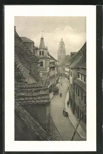 AK Alt-Meissen, Burggasse