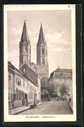 AK Heiligenstadt, Blick zur Liebfrauenkirche