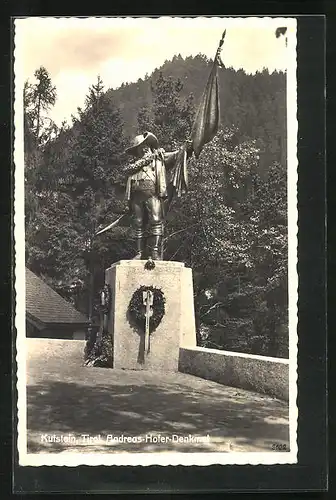 AK Kufstein /Tirol, Andreas-Hofer-Denkmal
