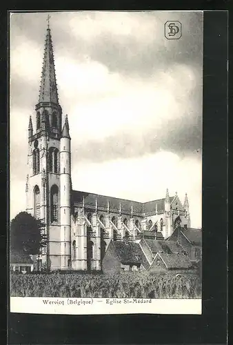 AK Wervicq, Eglise St-Médard