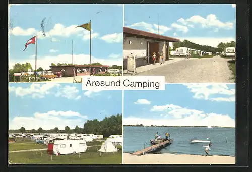 AK Arosund, Campingplatz, Strand