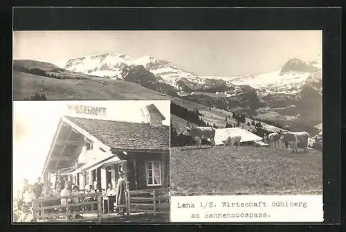 AK Lenk i. S., Gasthof Bühlberg am Hahnenmoospass