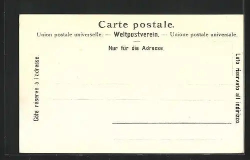 AK Meyringen, Bahnhofstrasse aus der Vogelschau