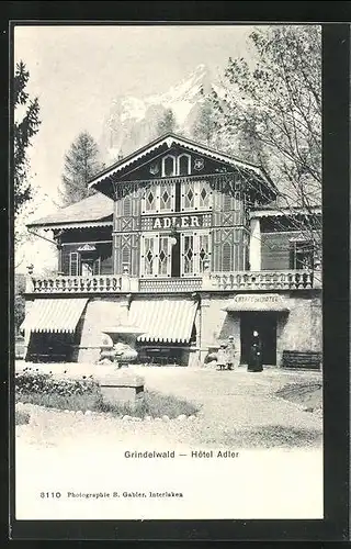 AK Grindelwald, Hotel Adler