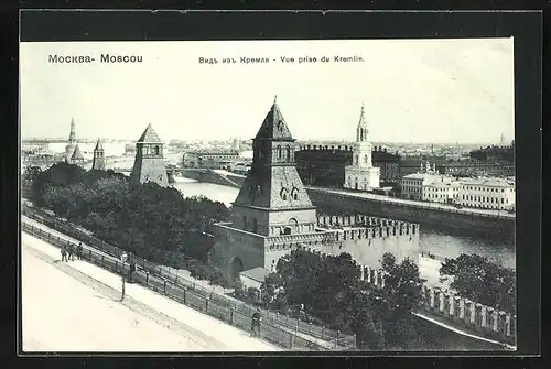 AK Moscou, Vue prise du Kremlin