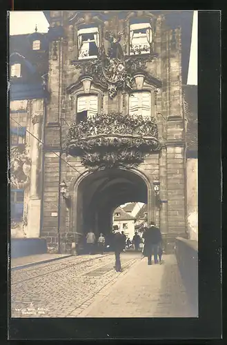 AK Bamberg, Partie am Rathaus