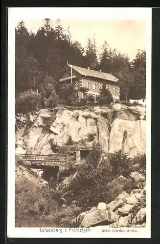 AK Luisenburg i. Fichtelgeb., Städtisches Unterkunftshaus