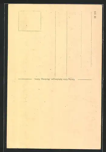 AK Harburg i. Schwaben, Unterer Schlosshof mit Falltor