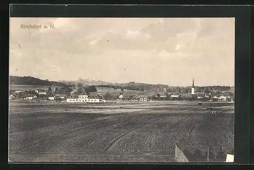 AK Kirchdorf a. H., Panorama der Ortschaft