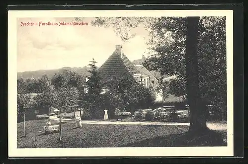 AK Aachen, Restaurant Forsthaus Adamshäuschen