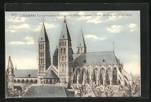 AK Tournai, La Cathedrale Editice romain