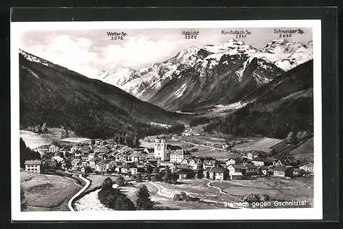 AK Steinach, Panorama mit Gschnitztal