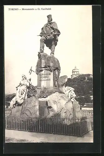 AK Torino, Monumento a G. Garibaldi