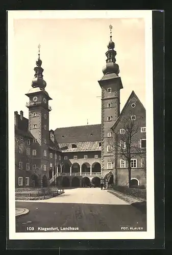 AK Klagenfurt, am Landhaus