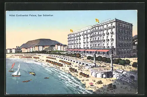 AK San Sebastian, Hôtel Continental Palace