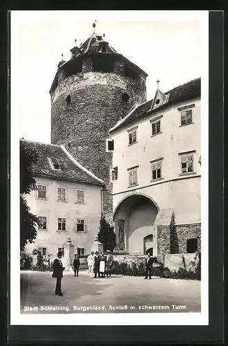 AK Schlaining, Schloss mit schwarzem Turm