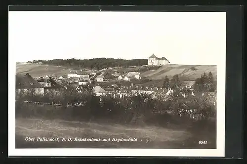 AK Ober Pullendorf, Krankenhaus und Haydnschule