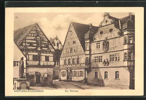 AK Wolframs-Eschenbach, Am Rathaus