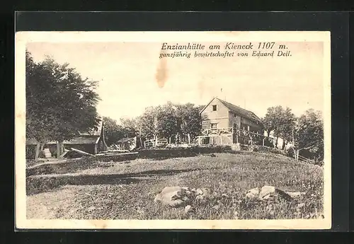 AK Gasthaus Enzianhütte am Kieneck