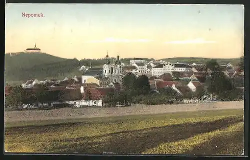 AK Nepomuk, Gesamtansicht der Ortschaft