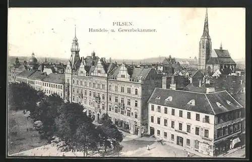 AK Pilsen, Handels- u. Gewerbekammer