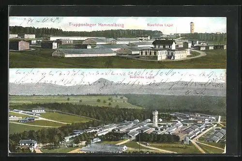 AK Hammelburg, Truppenlager, Nördliches und südliches Lager