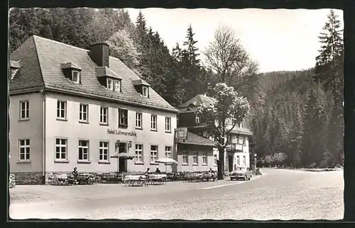AK Schwarzenbach a. Wald, Hotel und Pension Löhrmarmühle