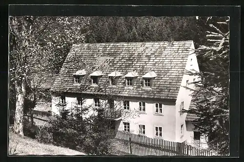 AK Grafengehaig, Gasthaus zum Rehbachtal