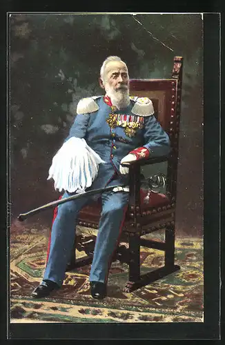 AK Zur Erinnerung an den neunzigsten Geburtstag des Prinzregenten Luitpold von Bayern, 1911