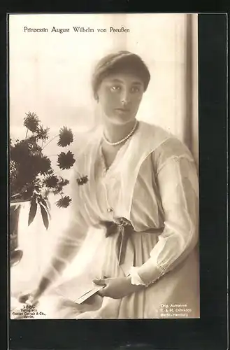 AK Prinzessin August Wilhelm von Preussen