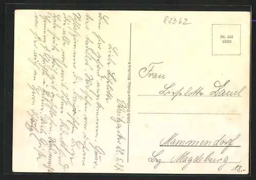 AK Weilheim /Obb., Gut Waitzacker, Wohnhaus, Gutshof