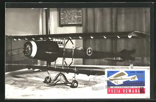 Maximum-AK Primul avion uc reactie din lume inventat construit su polotat de inginerul roman Henri Coanda, Flugzeug