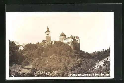 AK Stadt Schlaining, Schloss auf dem Berg