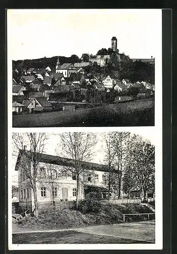 AK Neuhaus a. d. Pegnitz /Fränk. Schweiz, Gasthof Rossbacher, Teilansicht