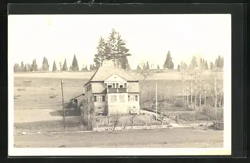Foto-AK Neudrossenfeld, 1928 Haus an der Itzgrundstrasse 118