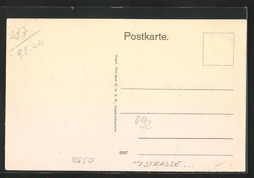 AK Kulmbach, Strasse zur Oberen Stadt