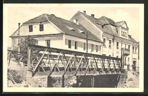 AK Merklin, Blick zur Brücke