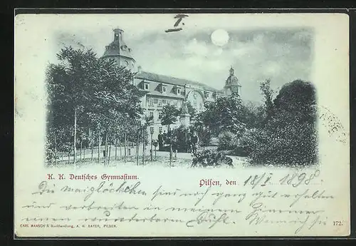 Mondschein-AK Pilsen, K. K. Deutsches Gymnasium