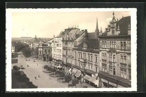 AK Pilsen /Plzen, Klattauer Strasse /Klatovská trida