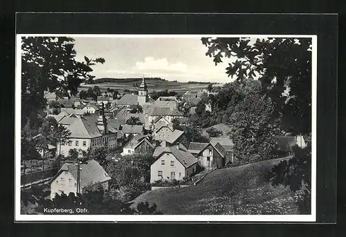 AK Kupferberg /Ofr., Blick auf Teil des Ortes