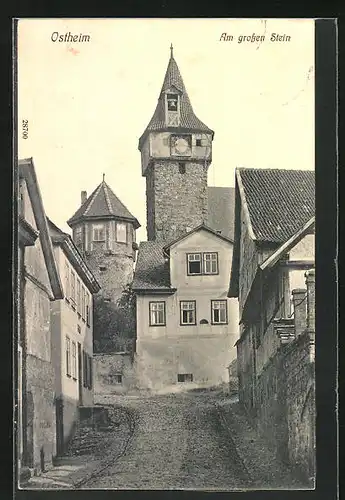 AK Ostheim, Am grossen Stein