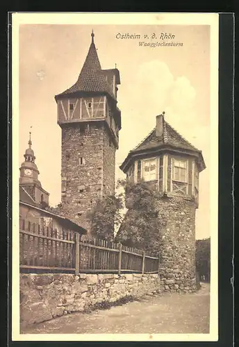 AK Ostheim v. d. Rhön, Waagglockenturm