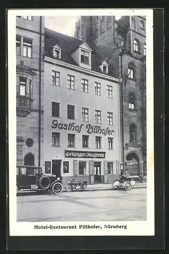 AK Nürnberg, Hotel-Restaurant Pillhofer