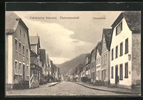 AK Ebermannstadt /Fränk. Schweiz, Hauptstrasse