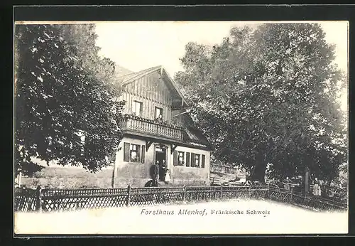 AK Altenhof /Fränk. Schweiz, Gasthof Forsthaus