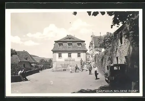 AK Guttenberg bei Kulmbach, Gasthaus Goldene Rose